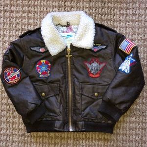 Kids Bomber Aviation Jacket